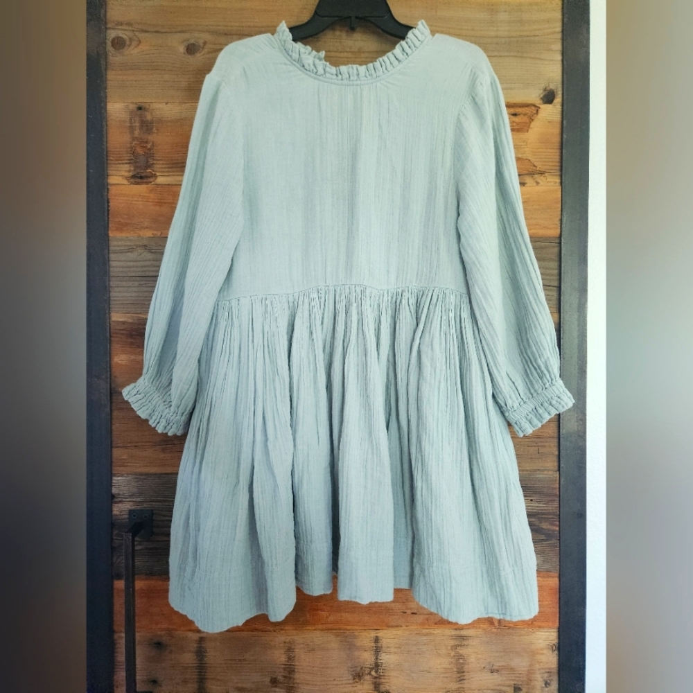 Free People Light Blue Mini Dress